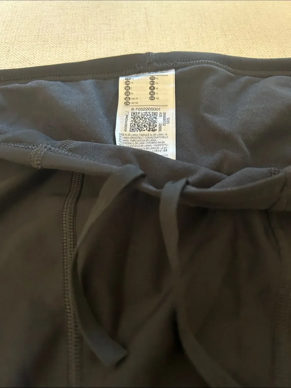 Speedo Men's Swimsuit Jammer Prolt Solid, Black, Size 34, NWOT